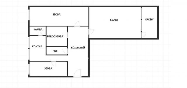 Eladó panellakás, Szentesen 36 M Ft, 2+1 szobás