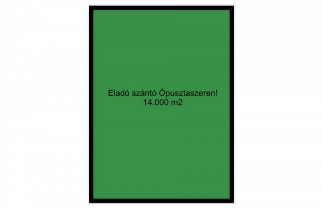 Eladó mezogazdasagi ingatlan, Ópusztaszeren 4 M Ft