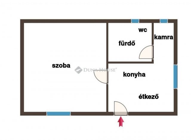 Eladó családi ház, Kecskeméten 31.9 M Ft, 1 szobás