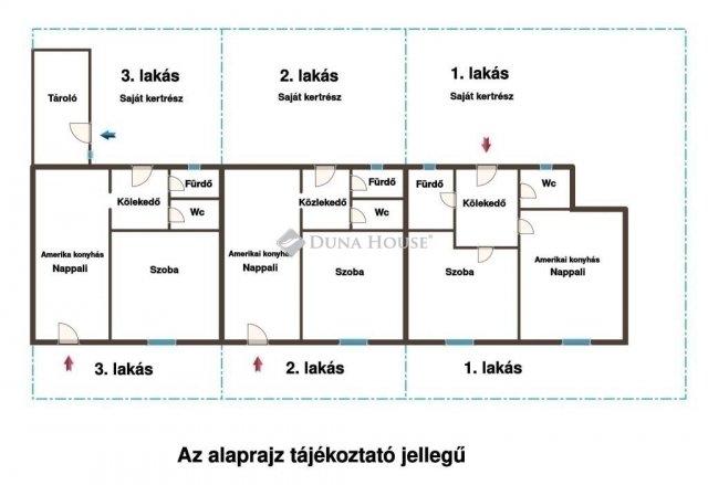 Eladó sorház, Budapesten, XVIII. kerületben 39.9 M Ft, 2 szobás