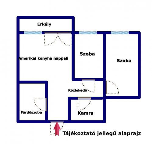 Eladó téglalakás, Budapesten, XVIII. kerületben 77.99 M Ft