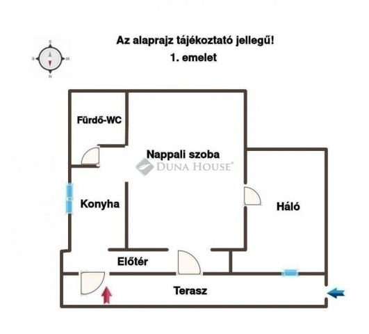 Eladó téglalakás, Budapesten, II. kerületben 100 M Ft, 2 szobás
