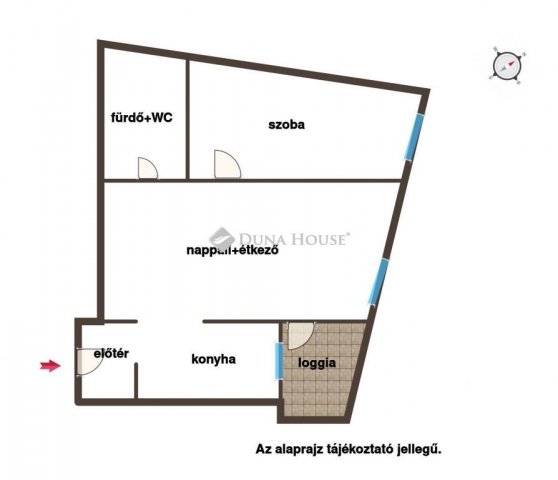 Eladó téglalakás, Hatvanban 61.3 M Ft, 2 szobás