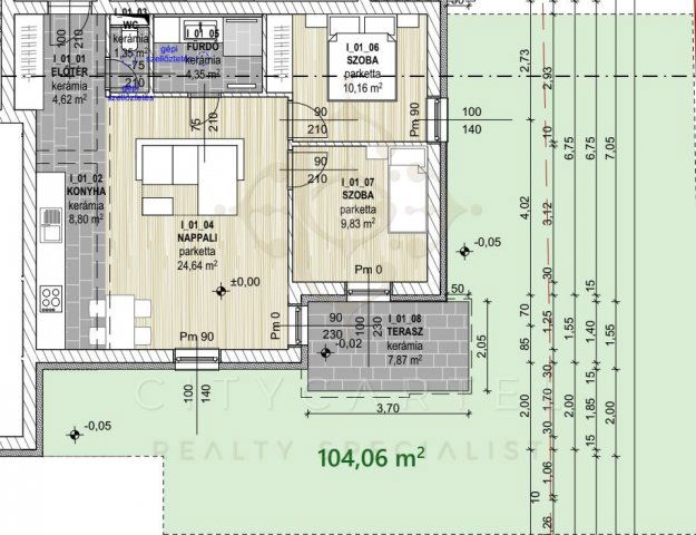 Eladó téglalakás, Zamárdiban 107.99 M Ft, 3 szobás