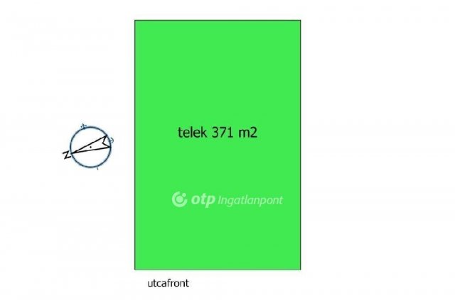 Eladó telek, Dunavarsányban 44.8 M Ft / költözzbe.hu