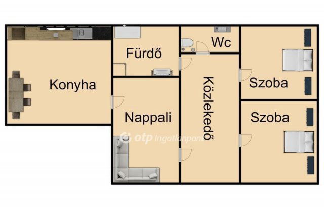 Eladó családi ház, Balkányban 35 M Ft, 2 szobás