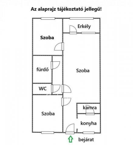 Eladó téglalakás, Budapesten, IX. kerületben 74.9 M Ft, 3 szobás