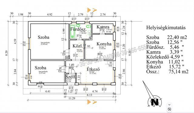 Eladó családi ház, Majosházán 27 M Ft, 3 szobás
