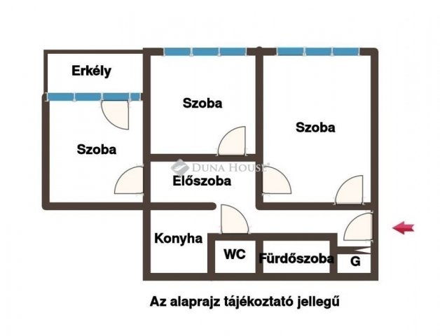 Eladó panellakás, Budapesten, XV. kerületben 61.06 M Ft, 3 szobás