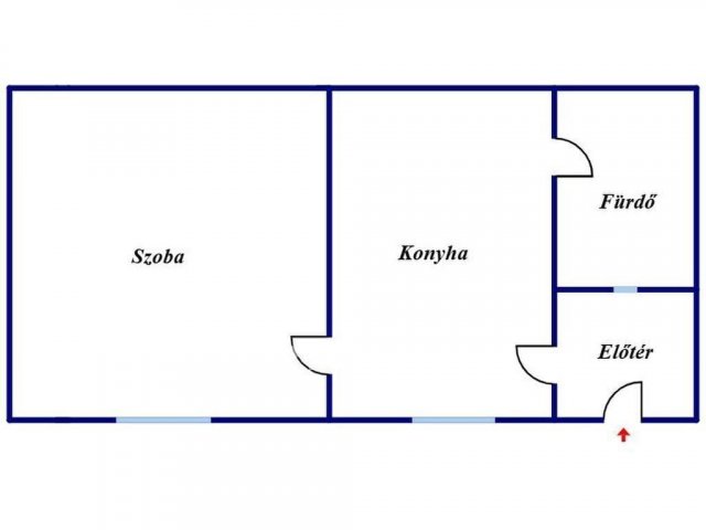 Eladó sorház, Miskolcon 22 M Ft, 1 szobás / költözzbe.hu