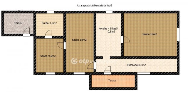 Eladó családi ház, Ráckeresztúron 60 M Ft, 3 szobás