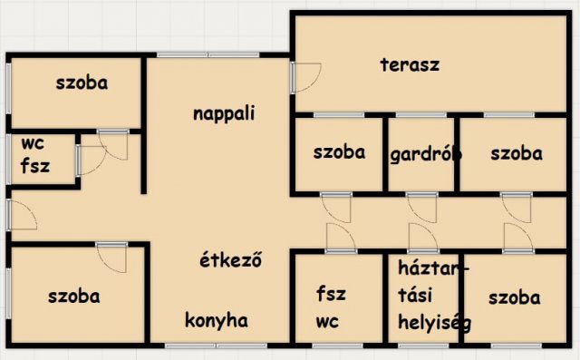 Eladó családi ház, Helvécián 95 M Ft, 6 szobás