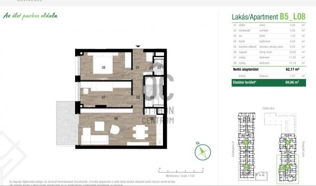 Eladó téglalakás, Budapesten, XIII. kerületben 133.385 M Ft