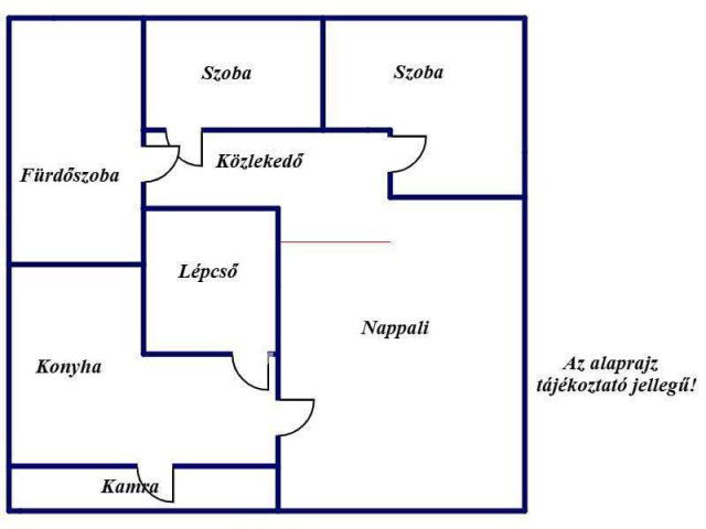 Eladó családi ház, Baktalórántházán 72 M Ft, 6 szobás