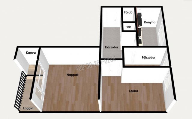 Eladó panellakás, Budapesten, XV. kerületben 74.9 M Ft