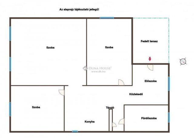 Eladó családi ház, Vecsésen 113.9 M Ft, 3 szobás