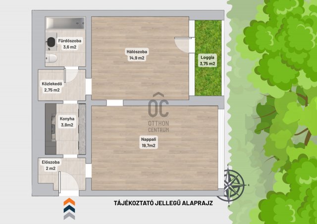 Eladó panellakás, Budapesten, XIV. kerületben 74 M Ft, 2 szobás