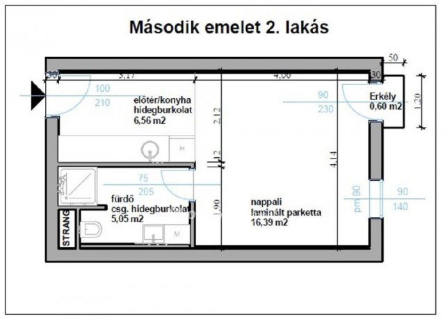 Eladó téglalakás, Bicskén 30.78 M Ft, 1 szobás