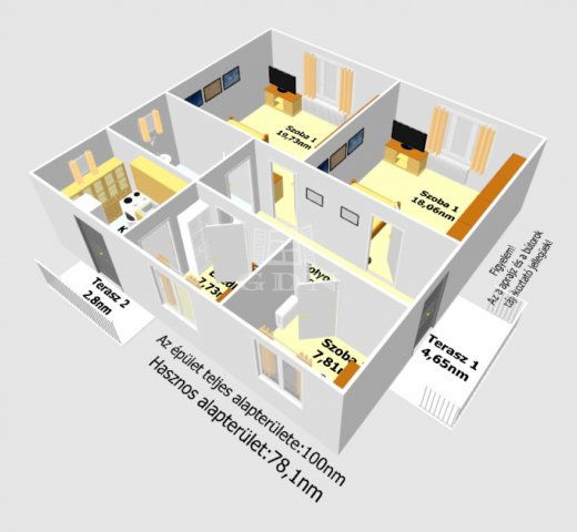Eladó családi ház, Hajdúdorogon 32.65 M Ft, 3 szobás