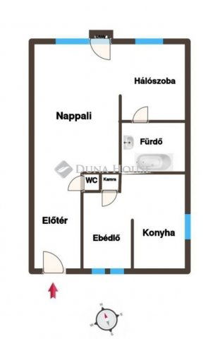 Eladó téglalakás, Budapesten, IX. kerületben 59.9 M Ft, 2 szobás
