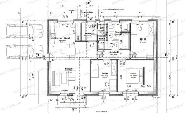 Eladó családi ház, Kecskeméten 94.99 M Ft, 4 szobás