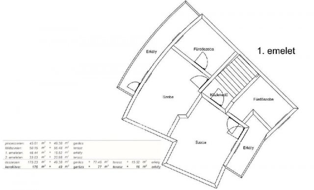 Eladó ikerház, Budapesten, III. kerületben 319 M Ft, 5 szobás