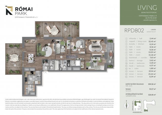 Eladó téglalakás, III. kerületben, Pünkösdfürdő utcában