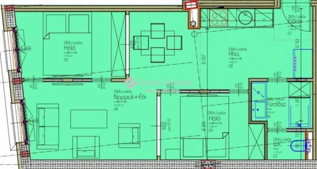 Eladó téglalakás, Budapesten, VI. kerületben 84 M Ft, 3 szobás