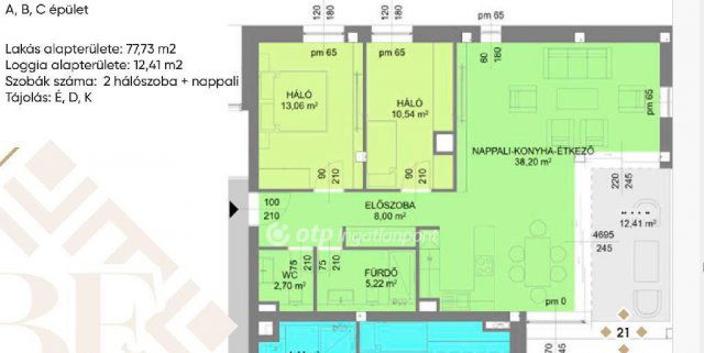 Eladó téglalakás, Balatonfüreden 201.444 M Ft, 3 szobás