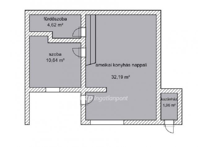 Eladó családi ház, Cegléden 23.5 M Ft, 1+1 szobás
