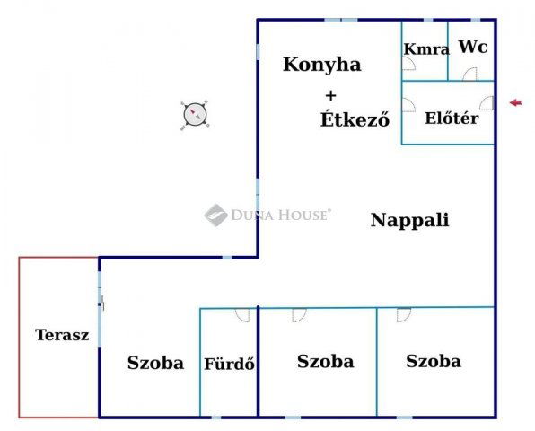 Kiadó téglalakás, albérlet, Dabason 250 E Ft / hó, 4 szobás
