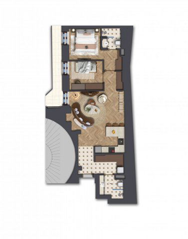 Eladó téglalakás, Budapesten, VII. kerületben, Dohány utcában