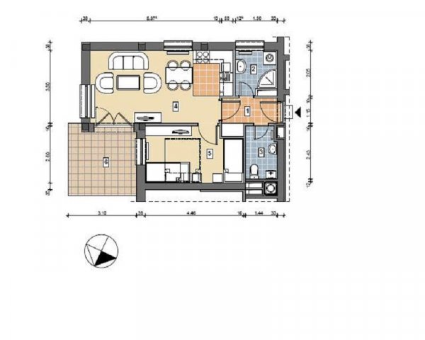 Eladó téglalakás, Siófokon 82 M Ft, 2 szobás