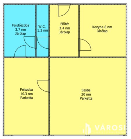 Eladó panellakás, Salgótarjánban 20.9 M Ft, 2 szobás