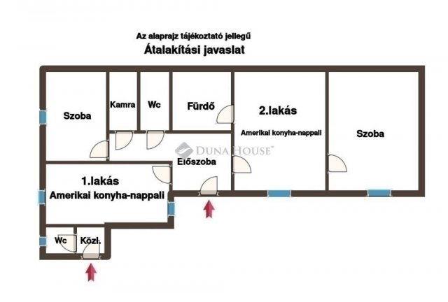 Eladó téglalakás, Budapesten, IX. kerületben 99.9 M Ft, 4 szobás