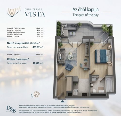 Eladó téglalakás, Budapesten, XIII. kerületben 83.5 M Ft