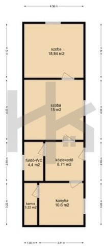 Eladó családi ház, Babócsán 5.8 M Ft, 2 szobás