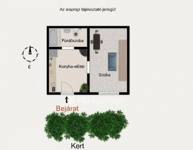 Eladó téglalakás, Budapesten, XX. kerületben 26.9 M Ft, 1 szobás
