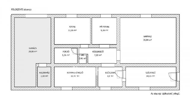 Eladó családi ház, Csongrádon 65 M Ft, 2+1 szobás