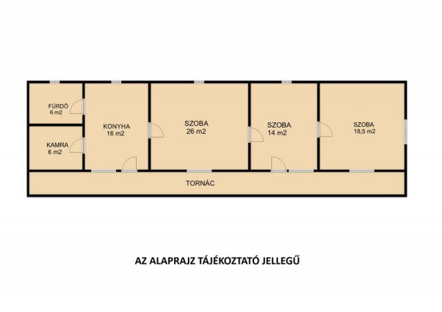 Eladó családi ház, Zsadányon 2.5 M Ft, 2 szobás