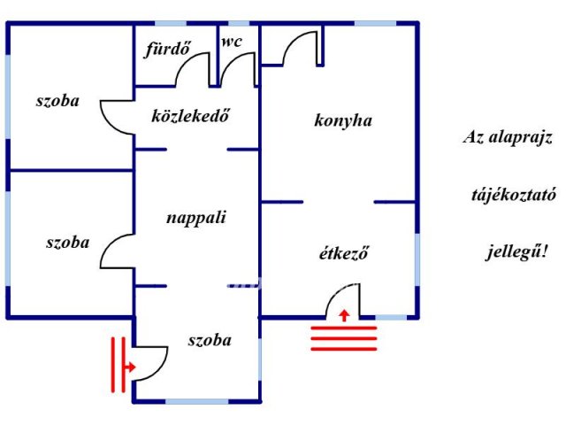 Eladó családi ház, Gyöngyösorosziban 15 M Ft, 3 szobás