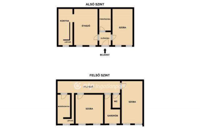 Eladó téglalakás, Budapesten, IX. kerületben 69.3 M Ft, 2 szobás