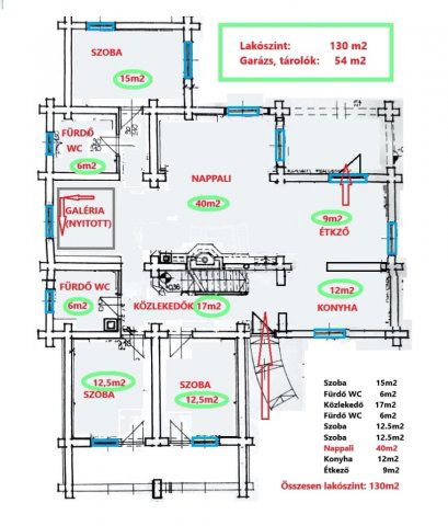 Eladó családi ház, Óbarokon 69 M Ft, 4 szobás