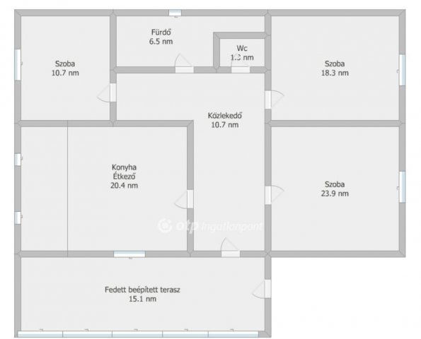 Eladó családi ház, Decsen 29.9 M Ft, 2+1 szobás