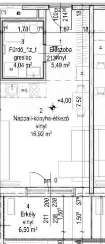 Eladó téglalakás, Budapesten, X. kerületben 54.5 M Ft, 1 szobás