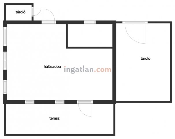 Eladó családi ház, Nádasdon 21.8 M Ft, 1 szobás