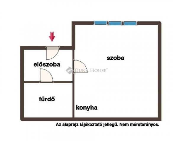 Eladó téglalakás, Budapesten, VI. kerületben 52.9 M Ft, 1 szobás