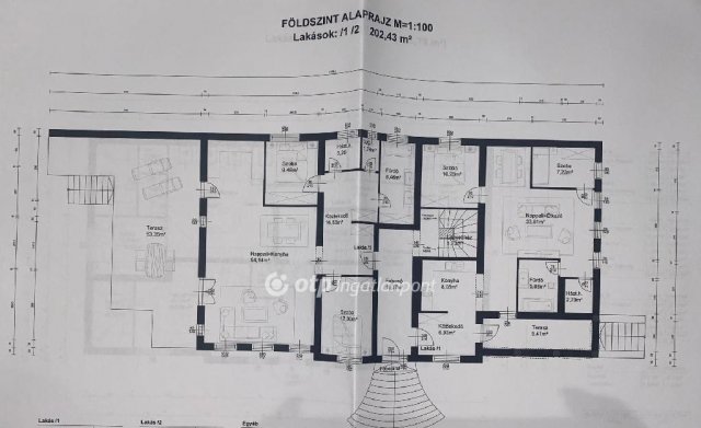 Eladó téglalakás, Fertőszentmiklóson 79.9 M Ft, 1+2 szobás