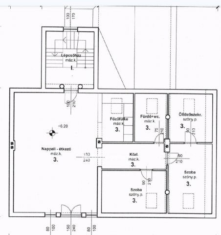 Eladó téglalakás, Encsen 35 M Ft, 2+2 szobás