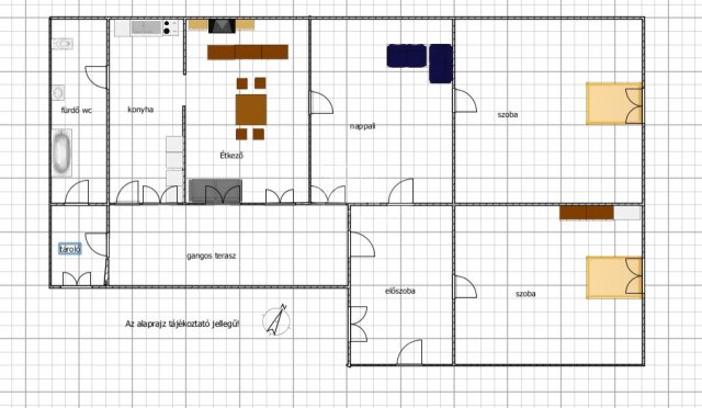 Eladó családi ház, Katymáron 22.9 M Ft, 3 szobás
